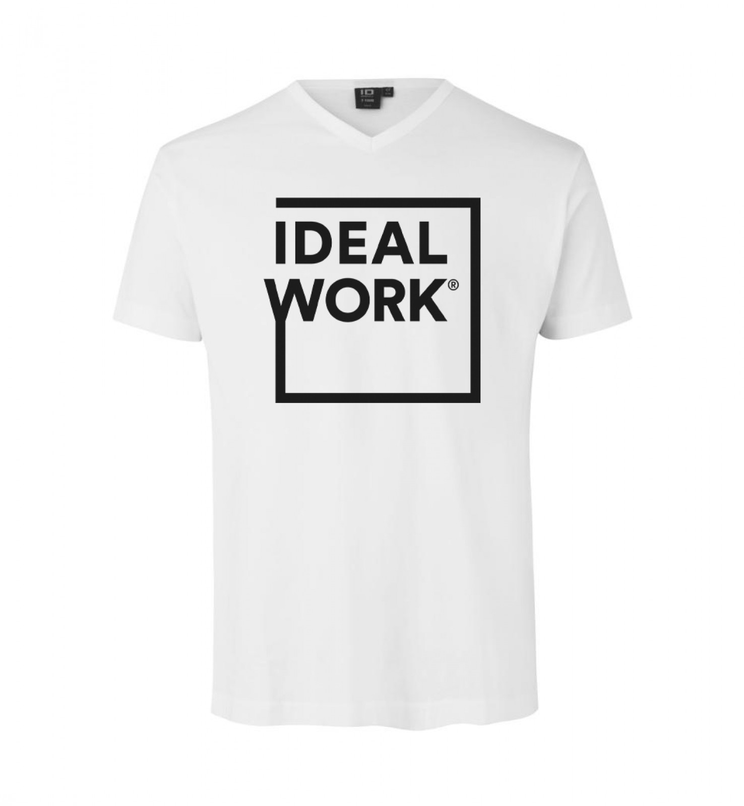 IDEAL WORK V-SHIRT HERREN WHITE