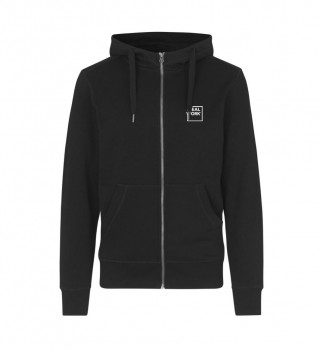 IDEAL WORK ZIP-HOODY HERREN BLACK | yam yam world