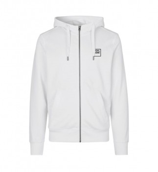 IDEAL WORK ZIP-HOODY HERREN WHITE | yam yam world