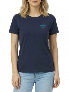 JR ENZKREIS T-SHIRT DAMEN NAVY | yam yam world