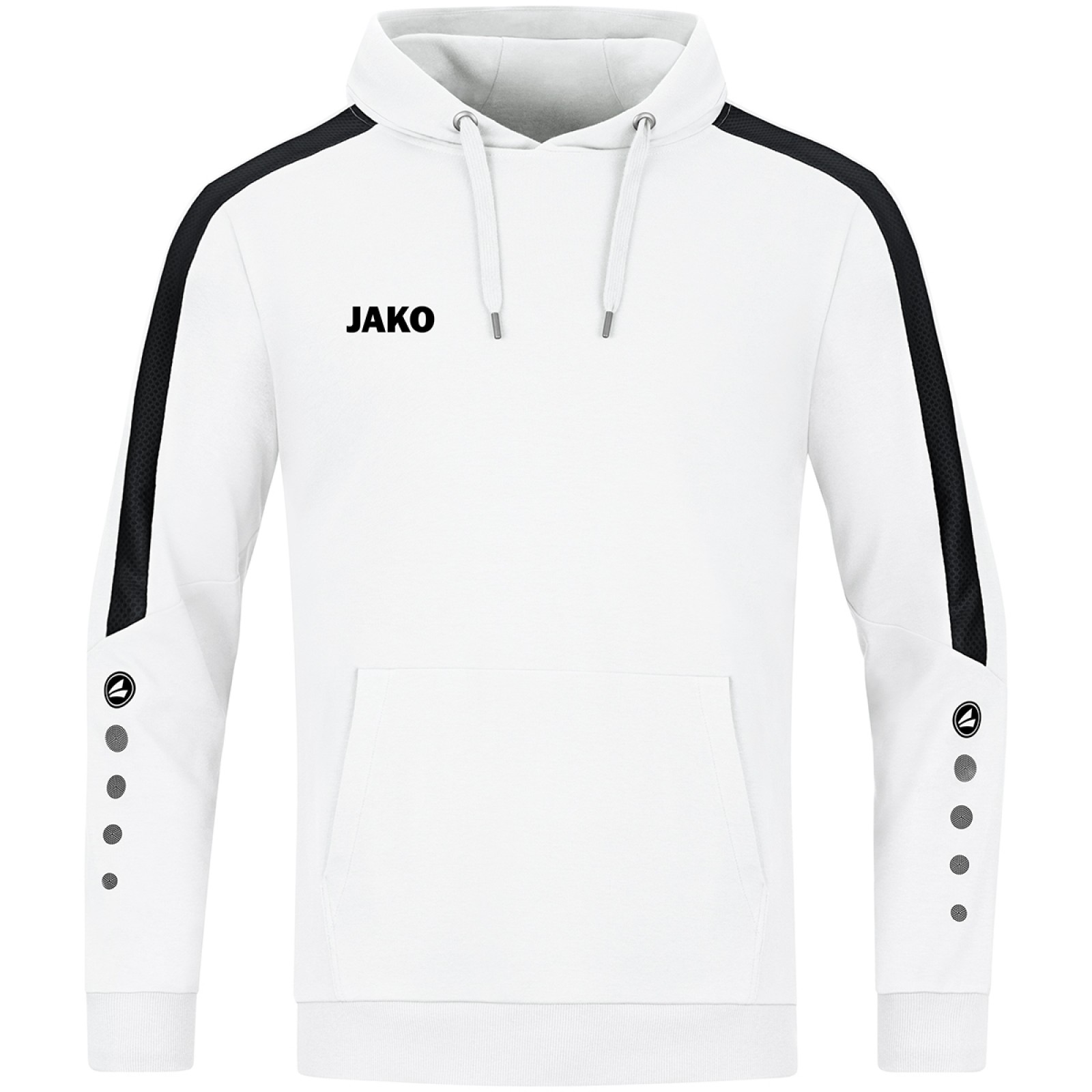 Jako 6723 KAPUZENSWEAT weiss