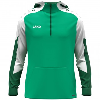 Jako 6770 ZIP HOODIE gr�n | yam yam world
