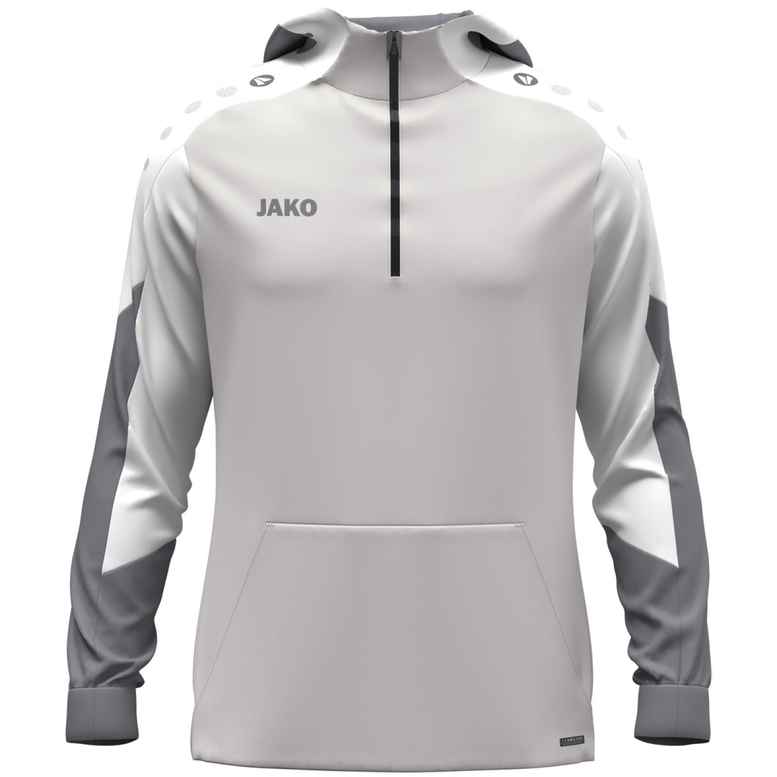 Jako 6770 ZIP HOODIE grau