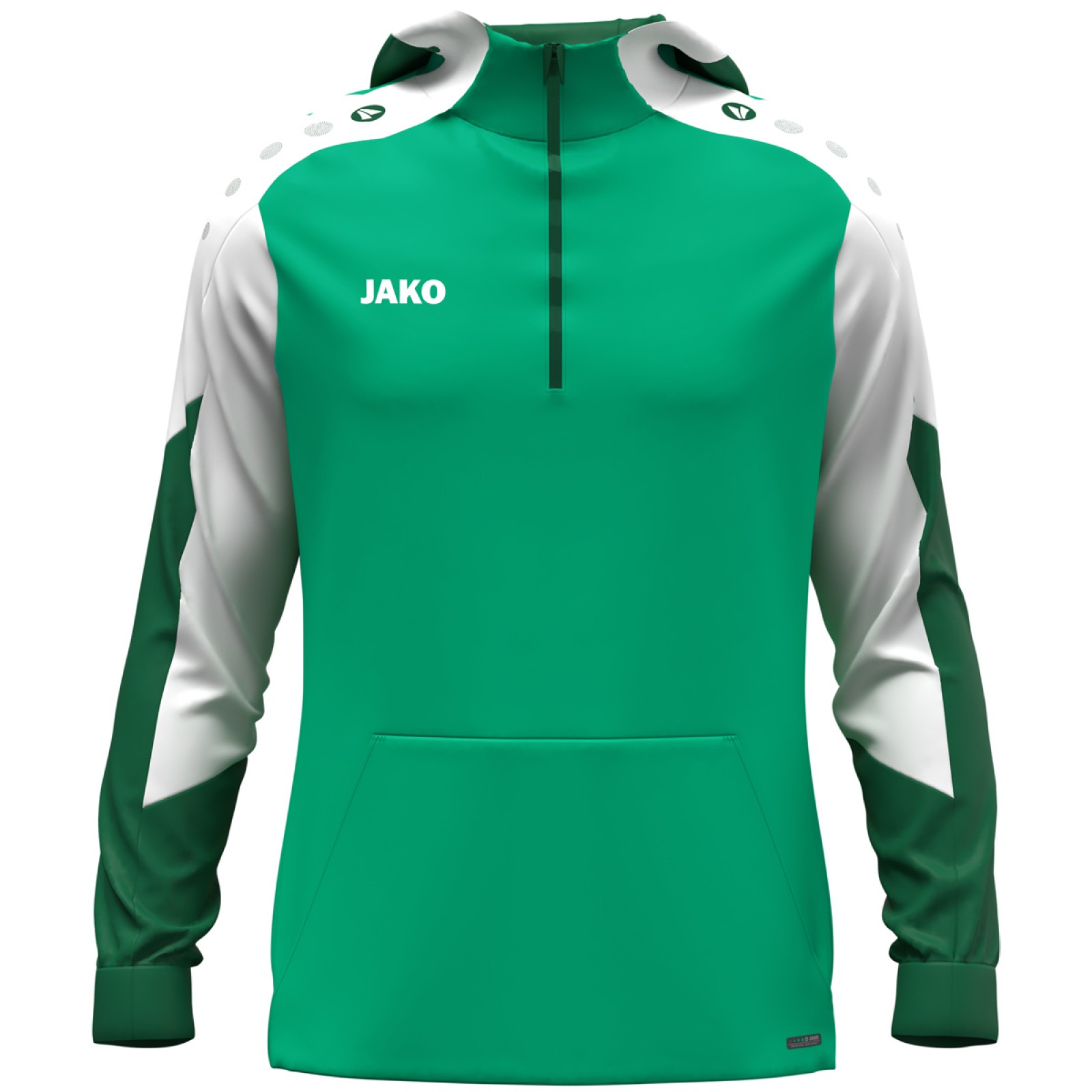 Jako 6770 ZIP HOODIE gr�n