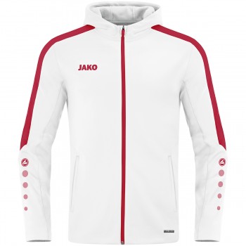 Jako 6823 TRAININGSJACKE MIT KAPUZE weiss | yam yam world