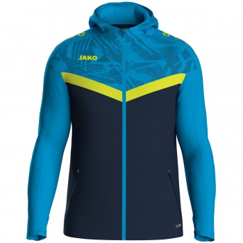 Jako 6824 TRAININGSJACKE MIT KAPUZE blau | yam yam world