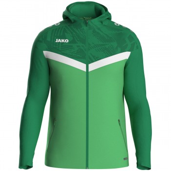 Jako 6824 TRAININGSJACKE MIT KAPUZE gr�n | yam yam world
