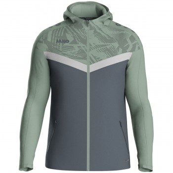 Jako 6824 TRAININGSJACKE MIT KAPUZE grau | yam yam world