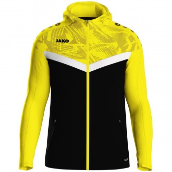 Jako 6824 TRAININGSJACKE MIT KAPUZE schwarz | yam yam world