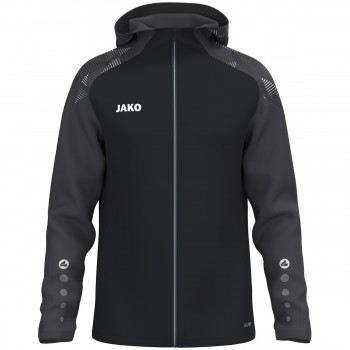 Jako 6826 TRAININGSJACKE MIT KAPUZE schwarz | yam yam world