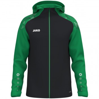 Jako 6826 TRAININGSJACKE MIT KAPUZE schwarz | yam yam world