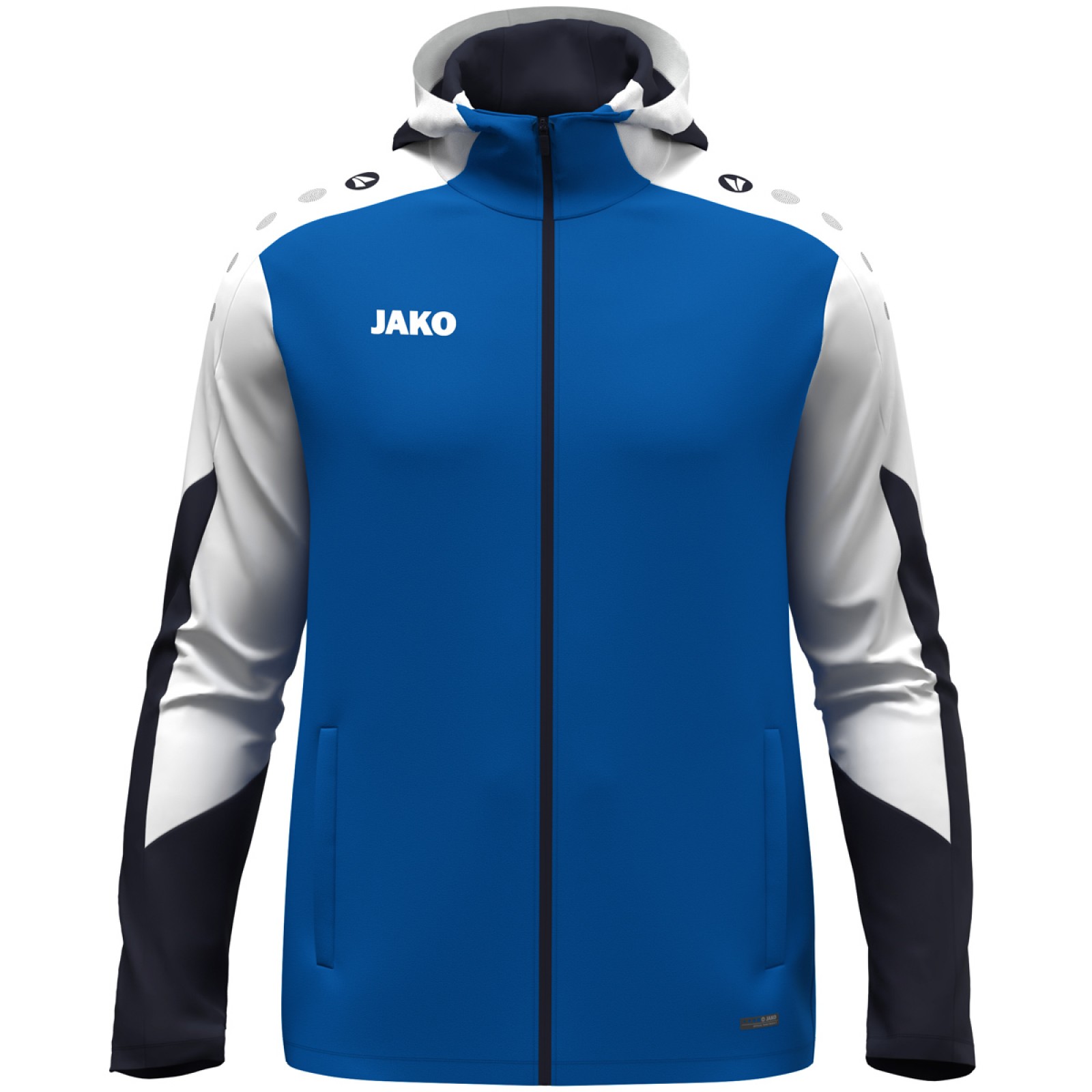 Jako 6870 TRAININGSJACKE MIT KAPUZE blau
