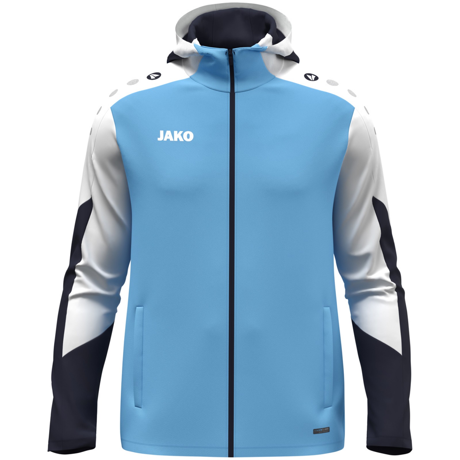 Jako 6870 TRAININGSJACKE MIT KAPUZE blau