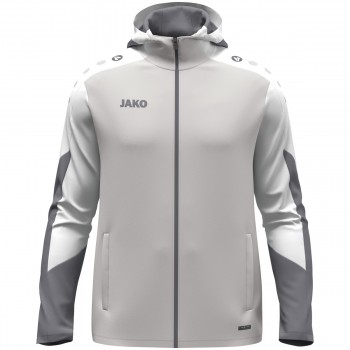 Jako 6870 TRAININGSJACKE MIT KAPUZE grau | yam yam world