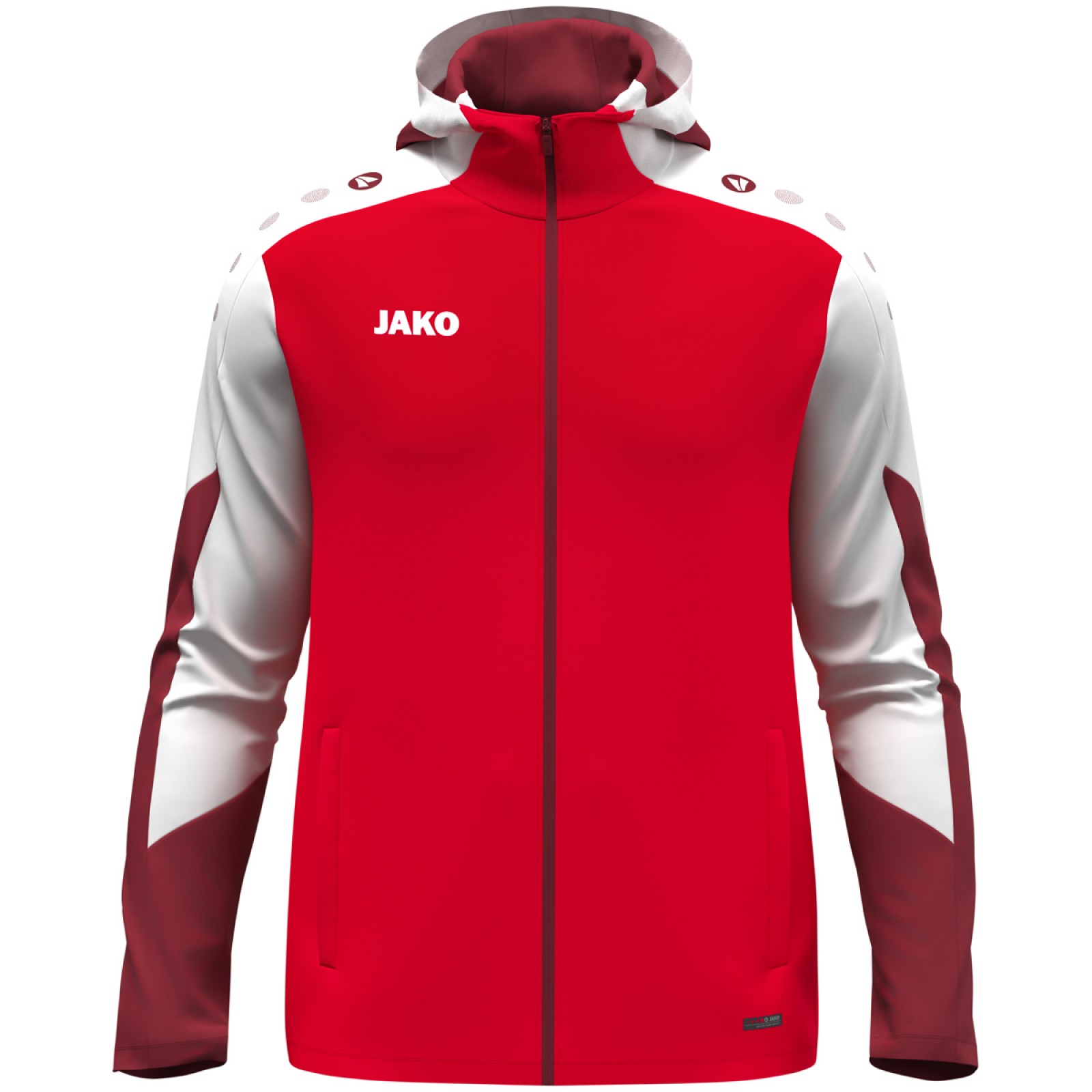 Jako 6870 TRAININGSJACKE MIT KAPUZE rot