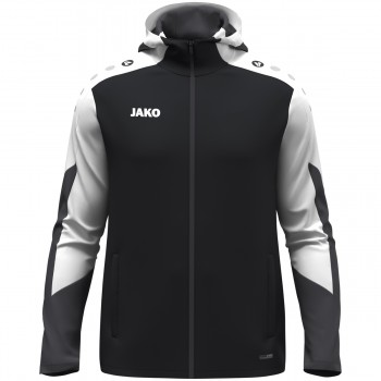 Jako 6870 TRAININGSJACKE MIT KAPUZE schwarz | yam yam world