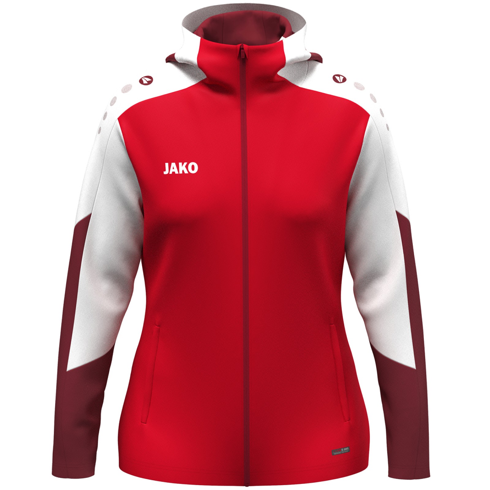 Jako 6870D TRAININGSJACKE MIT KAPUZE rot