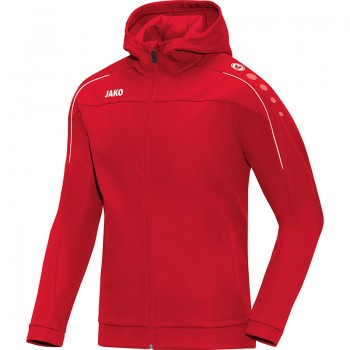 Jako JAKO KAPUZENJACKE CLASSICO TRAININGSJACKE MIT KAPUZE rot