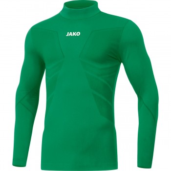 Jako JAKO TURTLENECK COMFORT 2.0 TURTELNECK SHIRT gr�n