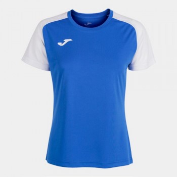 Joma ACADEMY IV SHORT SLEEVE T-SHIR T-SHIRT blau