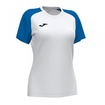 Joma ACADEMY IV SHORT SLEEVE T-SHIR T-SHIRT weiss