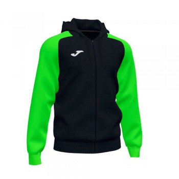 Joma ACADEMY IV ZIP-UP HOODIE BLACK KAPUZENJACKE schwarz