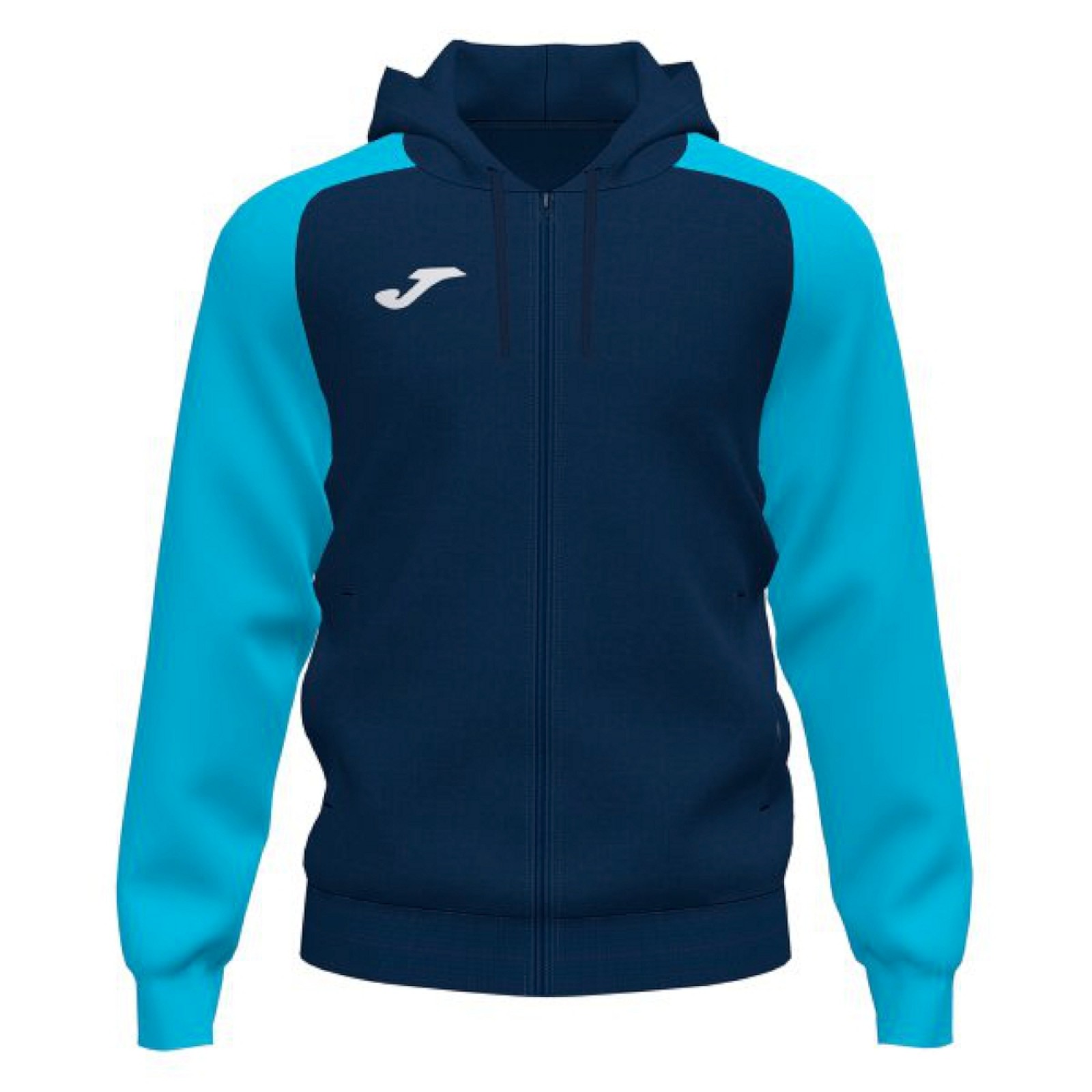 Joma ACADEMY IV ZIP-UP HOODIE NAVY KAPUZENJACKE blau