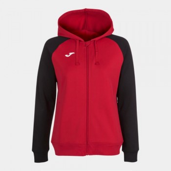 Joma ACADEMY IV ZIP-UP HOODIE RED B KAPUZENJACKE rot