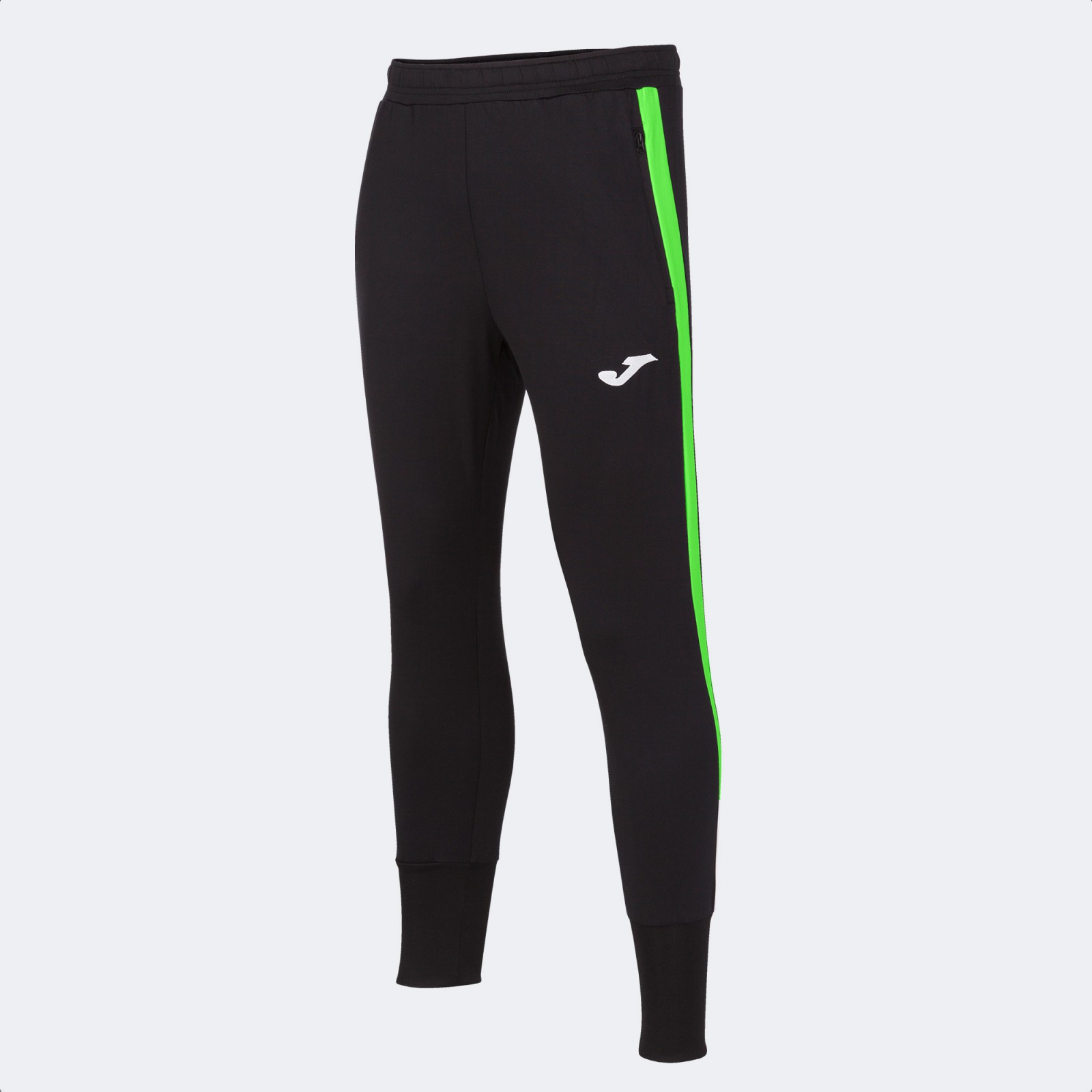 Joma ADVANCE LONG PANTS BLACK FLUOR TRAININGSHOSEN schwarz