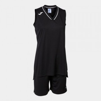 Joma ATLANTA SET BLACK WHITE Trikot Sets schwarz