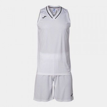 Joma ATLANTA SET WHITE BLACK Trikot Sets weiss