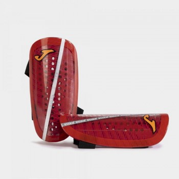 Joma ATTACK SHIN GUARDS RED FLUOR Schienbeinschoner rot
