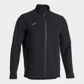 Joma BASILEA II SOFT SHELL BLACK Softshelljacken schwarz