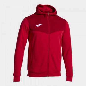 Joma CAMPUS STREET ZIP-UP HOODIE RE Jacken rot