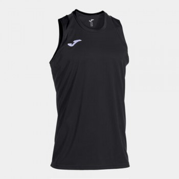Joma CANCHA SLEEVELESS SHIRT BLACK TRIKOT schwarz