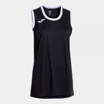 Joma CANCHA SLEEVELESS SHIRT BLACK TRIKOT schwarz