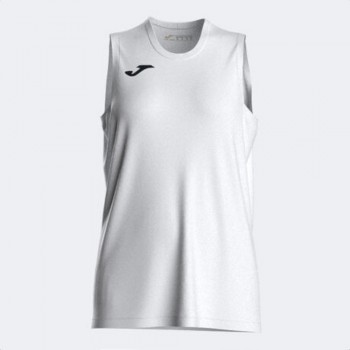 Joma CANCHA SLEEVELESS SHIRT WHITE TRIKOT weiss