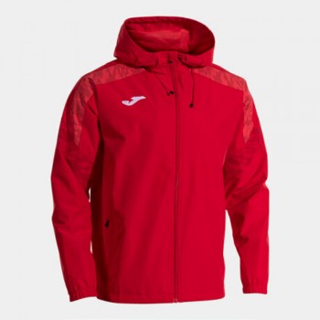 Joma CHAMPIONS VIII RAINCOAT RED REGENJACKE rot