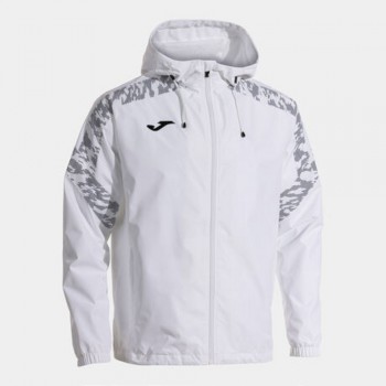 Joma CHAMPIONS VIII RAINCOAT WHITE REGENJACKE weiss