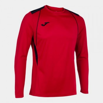 Joma CHAMPIONSHIP VII LONG SLEEVE T Langarmshirts rot