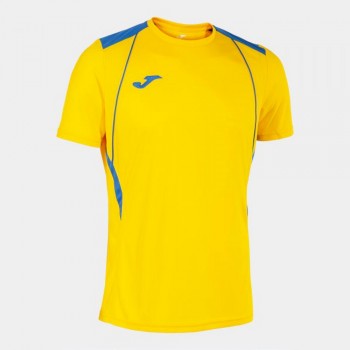Joma CHAMPIONSHIP VII SHORT SLEEVE T-Shirts gelb