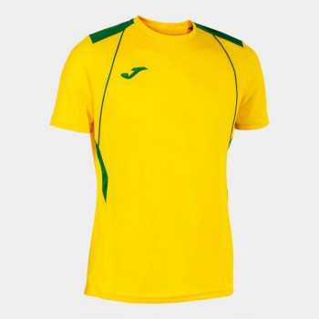 Joma CHAMPIONSHIP VII SHORT SLEEVE T-Shirts gelb
