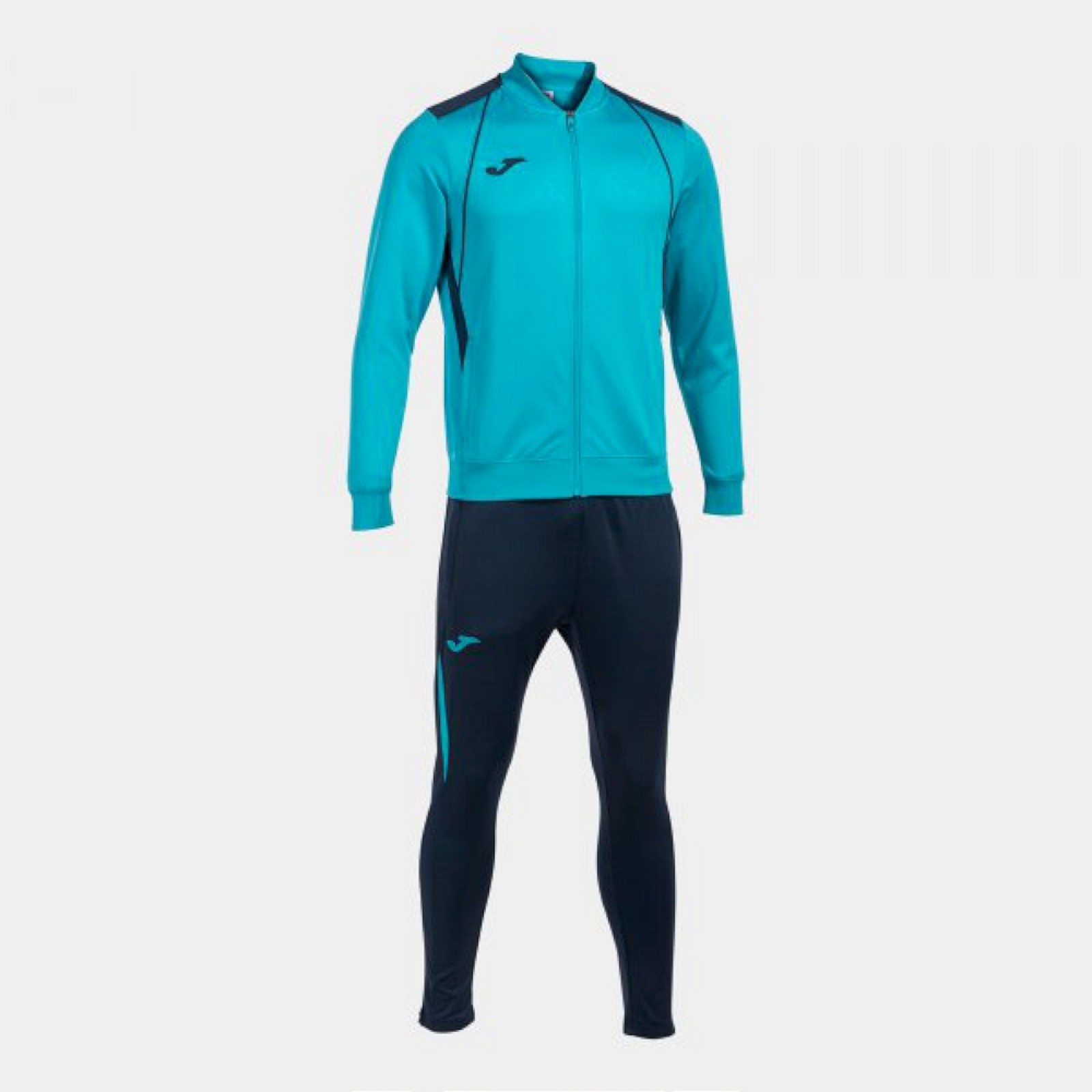 Joma CHAMPIONSHIP VII TRACKSUIT FLU TRAININGSANZUG neon-blau
