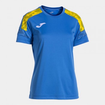 Joma CHAMPIONSHIP VIII SHORT SLEEVE T-SHIRT blau
