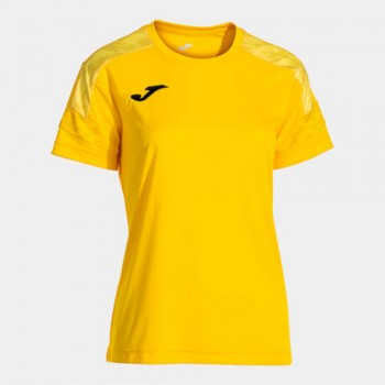 Joma CHAMPIONSHIP VIII SHORT SLEEVE T-SHIRT gelb