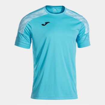 Joma CHAMPIONSHIP VIII SHORT SLEEVE T-SHIRT neon-blau