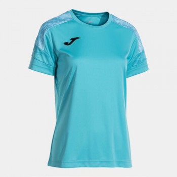 Joma CHAMPIONSHIP VIII SHORT SLEEVE T-SHIRT neon-blau