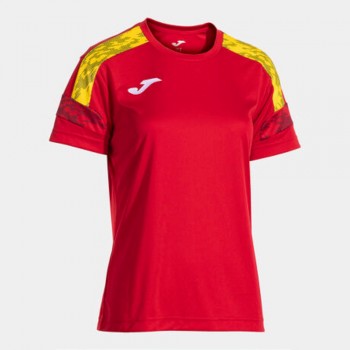 Joma CHAMPIONSHIP VIII SHORT SLEEVE T-SHIRT rot