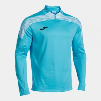 Joma CHAMPIONSHIP VIII SWEATSHIRT F ZIPTOP neon-blau