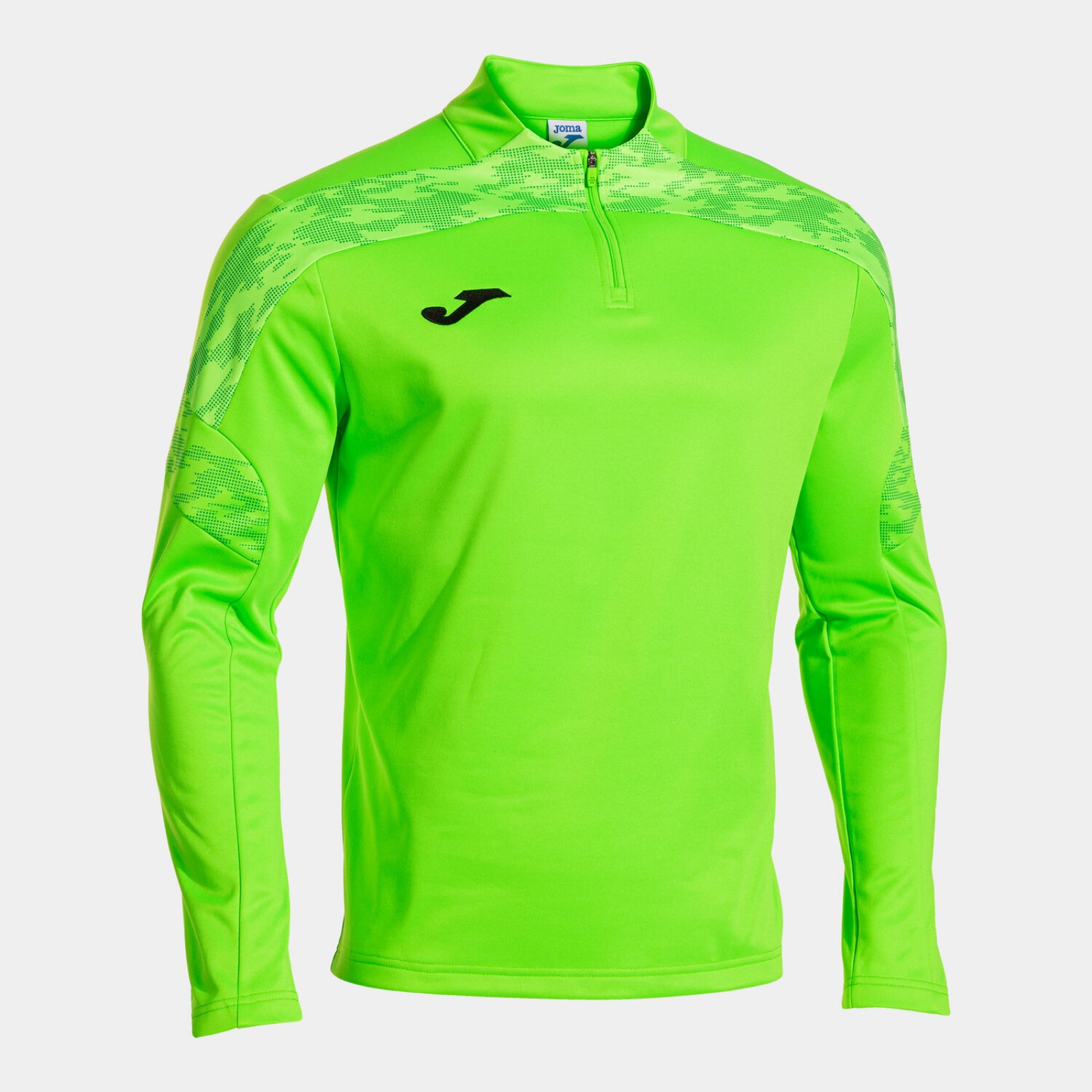 Joma CHAMPIONSHIP VIII SWEATSHIRT F ZIPTOP neon-gr�n